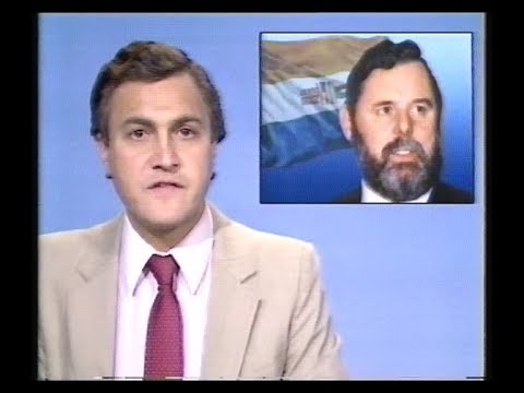 ITN News & Anglia Weather - 1986