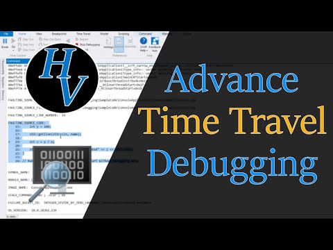 Introduction to advanced time travel debugging. WinDBG, can step BACKWARDS !