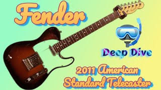 Video thumbnail for Sweet Tele! 2011 Fender American Standard Telecaster: Deep Dive Review and Demo by Boechler Guitars and Repair