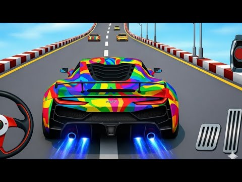 Mega Ramp Monster Car Racing 3D - Extreme Car Stunts - Android Gameplay