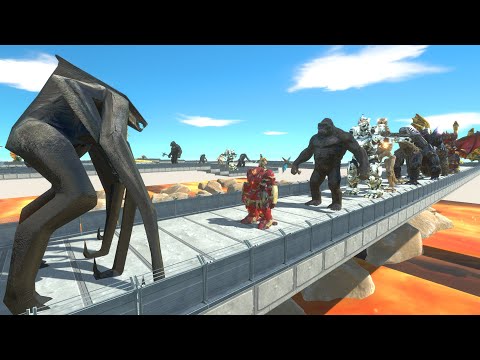 MUTO LAVA DEATH RUN - Animal Revolt Battle Simulator