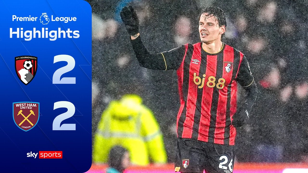 Hammers BLOW two-goal lead after Wilson brace! | Bournemouth 2-2 West Ham | EPL Highlights
