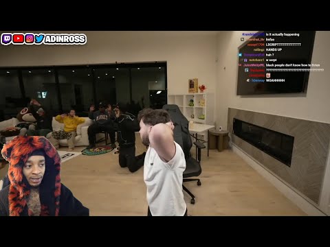 FlightReacts To Adin Ross Got Swatted Live On Stream..