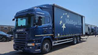 Scania G360 6x2/4 Streamline Euro6 - Retarder - Sliding tarpaulin 8.2M schuifzeilen vrachtwagen te koop - Foto 4 | Autoline NL Scania G360 6x2/4 Streamline Euro6 - Retarder - Sliding tarpaulin 8.2M schuifzeilen vrachtwagen | Foto 4 - Autoline