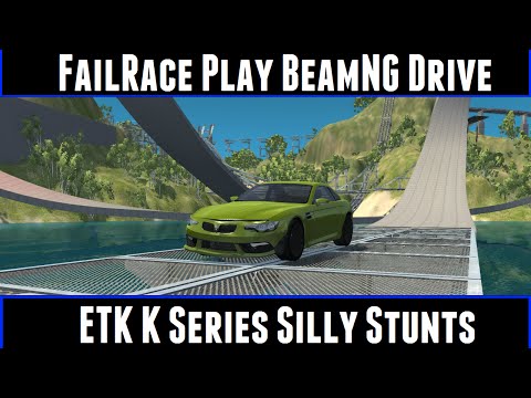 FailRace Play BeamNG Drive ETK K Series Silly Stunts
