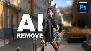 AI's 1-Click Distraction Remover in Photoshop | FREE AI Series - Day 3