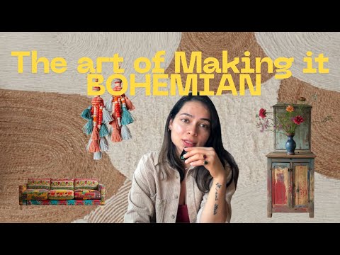 Choose SELF- EXPRESSION for your home | BOHEMIAN MAKEOVER #homedesign