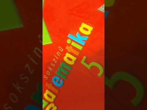 A matek 5 osztályos matematika könyvben xd