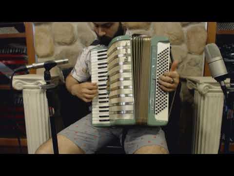 5377 - Green Gold Hohner Marchesa Piano Accordion LM 41 120 $799