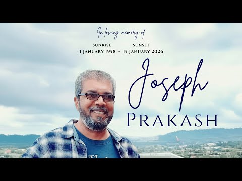 Funeral Service of the Late Joseph Prakash