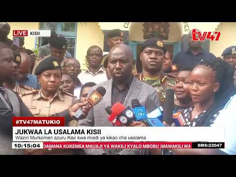 CS Murkomen in Kisii: Why is he visiting the county?