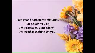 Blake Babies - Take Your Head Off My Shoulder (Lyrics)