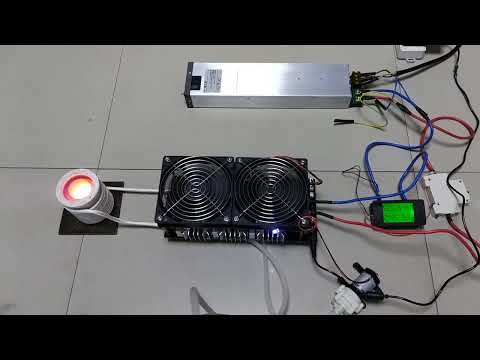 ZVS Induction heater 3000w power crucible heating