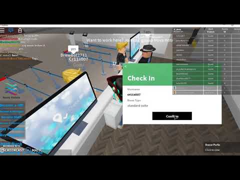 Working At Nova Hotels Nova Roblox Video Roblox - 