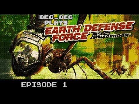Let's Play Earth Defense Force: Insect Armageddon - Episode 1