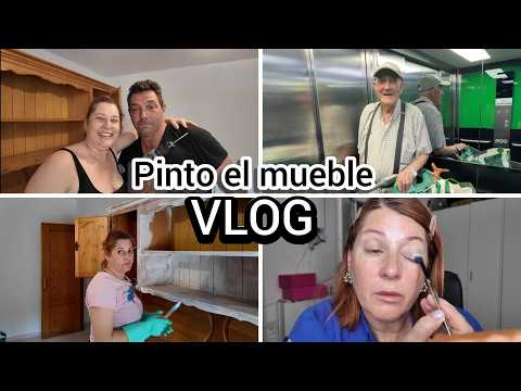 📹 Vlog reformando la casa de mi padre PARTE 14 🏡Pinto el mueble y empiezan las obras de la terraza