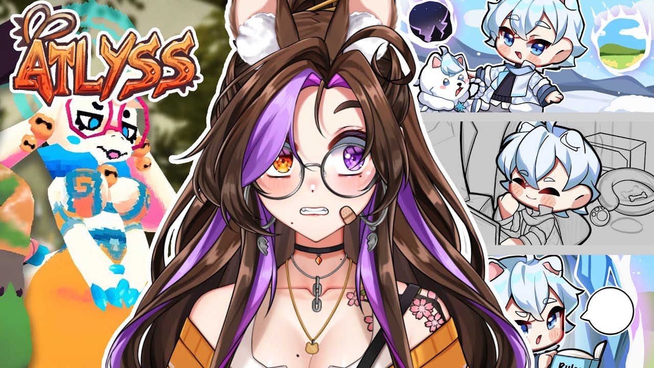 I HAVE to finish work to play my favorite furry MMO | Art & ATLYSS