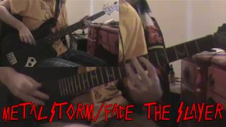 Slayer - Metal Storm/Face The Slayer - Guitar Cover