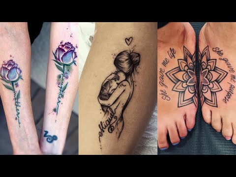 40+ Cute Mother And Daughter Tattoo Design Ideas | Women's Tattoos 2025!