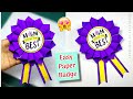 Mother S Day Craft DIY Paper Badge Mother S Day Craft Ideas Batch Making