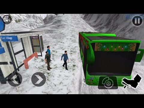Off Road Hill Bus Driving | Bus Simulator Games 2019 - Android Gameplay
