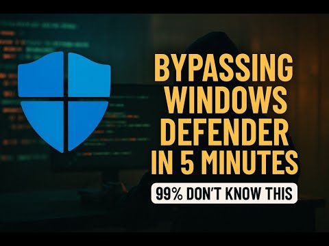 Windows Defender? Here's How to Get Around It in Minutes