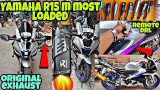 Yamaha R15 M new modification | R15M modified accessories | Yamaha R15 V4 | R15m exhaust akrapovic