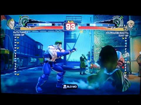 super streetfighter 4 - rotb fuddle vs. xsunsunmcnastyx