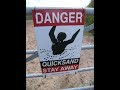 QUICKSAND! Dangerous beach at Arnside, UK