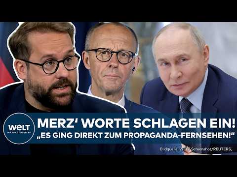 FRIEDRICH MERZ: Sätze über Taurus-Lieferungen lösen Eilmeldungen aus! Russen alarmieren Staatssender