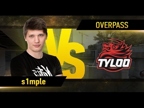 Na`Vi POV: s1mple Drop's 26 frags on TyLoo @ IEM Oakland 2016