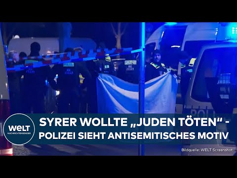 MESSERATTACKE IN BERLIN: Syrischer Flüchtling wollte am Holocaust-Mahnmal "Juden töten"