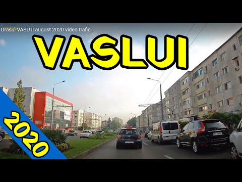 Orasul VASLUI imagini video aug. 2020