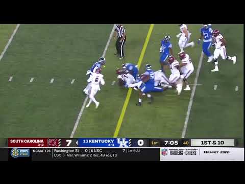 2022 USC vs Kentucky - MarShawn Lloyd 11 Yd Run