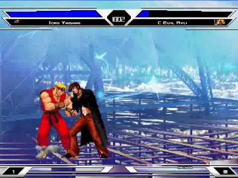 Mugen-KOFM # Iori Yagami VS C-E-Ryu