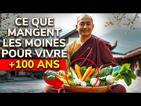 What Monks Eat to Live Over 100 Years 🧘🥗 (The Buddhist Secret)