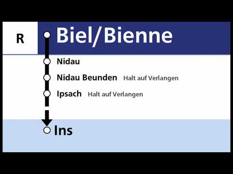 asm Ansagen » R Biel/Bienne — Ins (2023) | SLBahnen