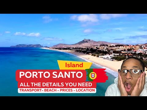 🇵🇹Porto Santo - BEST BEACH  in Portugal!!! Via Madeira