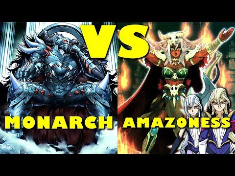 Real Life Yugioh - MONARCH vs AMAZONESS | November 2017 Scrub League