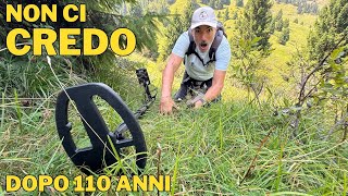 Trovato accampamento italiano della prima guerra mondiale tra Teleferiche e le trincee MetalDetector