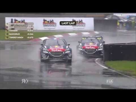 Teammate wipe out! | Latvia RX | FIA World RX