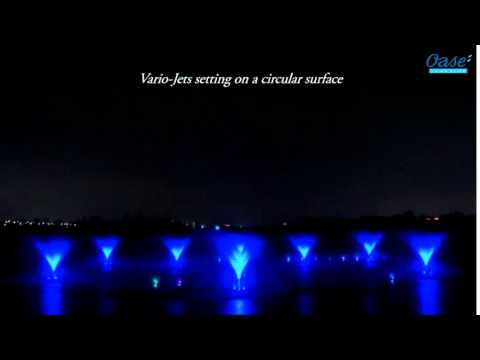 OASE | Fountain Technology - Effects - VarioJets setting circular