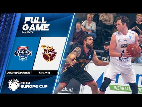 Landstede Hammers Zwolle v Keravnos - Full Game - FIBA Europe Cup 2019-20