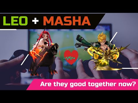 Masha and Leo together in RTA action - Summoners War