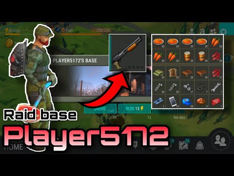 Raid base Player5172 | RaidTime ปล้นกันเถอะ | LDOE | Last day on earth : Survival