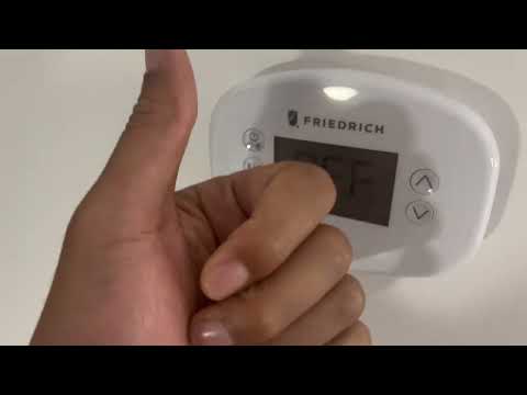 Friedrich and Verdant Thermostat - How to Use