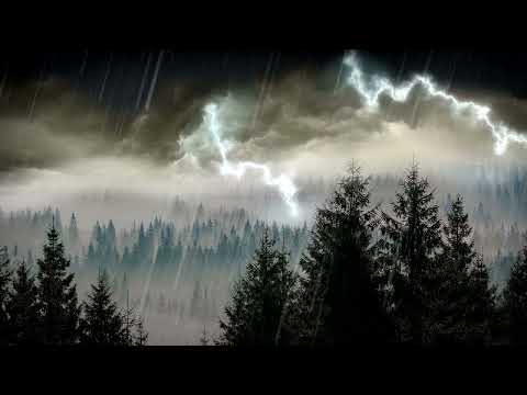 Grmljavina i Kiša - Zvukovi Kišne Oluje Za Odmaranje, Koncentriranje ili Spavanje