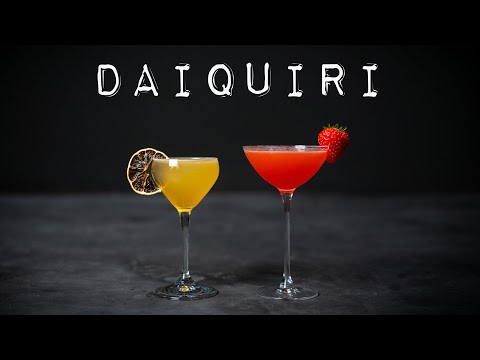 DAIQUIRI - Classic and Strawberry! (Essential Cocktails 11/50)
