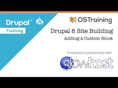 Drupal 8 Site Building Lesson 1 Introduction to the Course