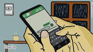 Download lagu Snap w.a kekinian animasi 2018 | slank -  ku tak bisa mp3